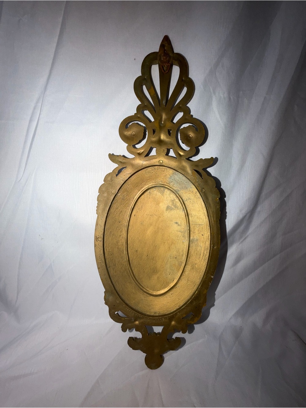 Vintage Dart Ind. Hollywood Regency Gold Wall Plaque - Goddess Ceres / Demeter - Picture 4 of 7